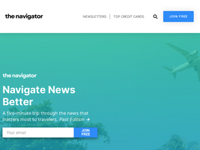 'thedailynavigator.com' screenshot