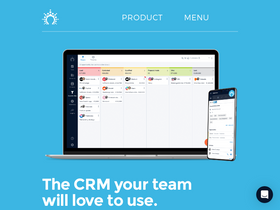 'salesflare.com' screenshot