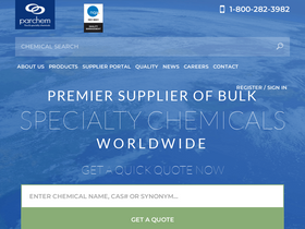 'parchem.com' screenshot
