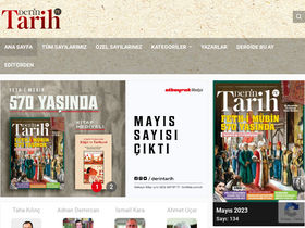 'derintarih.com' screenshot