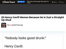 'thunderdungeon.com' screenshot