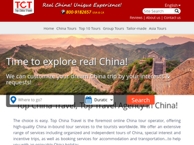 'topchinatravel.com' screenshot