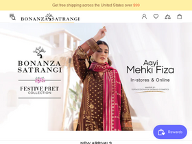 'bonanzasatrangi.com' screenshot