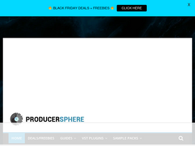 'producersphere.com' screenshot