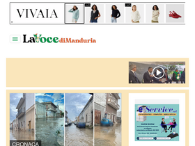 'lavocedimanduria.it' screenshot