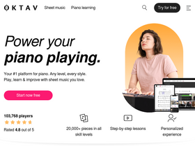 'oktav.com' screenshot