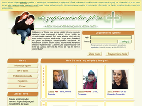 'zapisanisobie.pl' screenshot