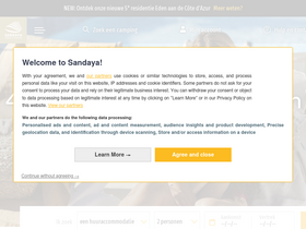 'sandaya.nl' screenshot