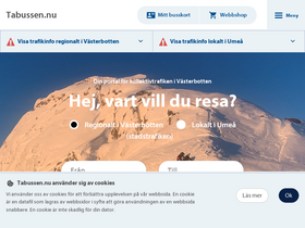 'tabussen.nu' screenshot