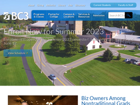 'bc3.edu' screenshot