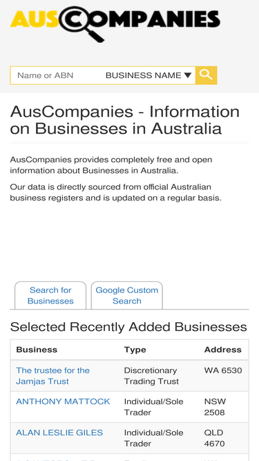 auscompanies.com