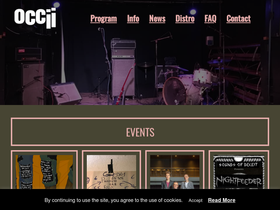 'occii.org' screenshot