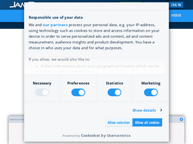 'jambase.com' screenshot