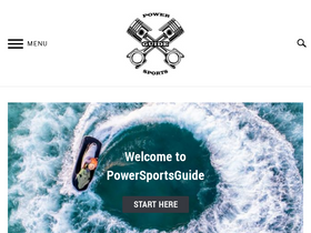 'powersportsguide.com' screenshot