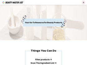 beautymasterlist.com