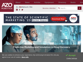 'azorobotics.com' screenshot