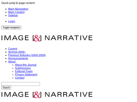 imageandnarrative.be