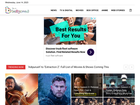 'blogtobollywood.com' screenshot