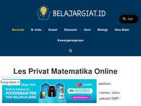 'belajargiat.id' screenshot