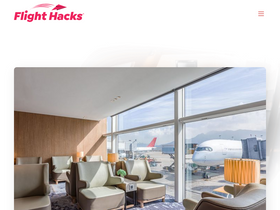 'flighthacks.com.au' screenshot
