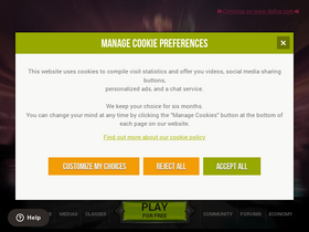 'dofus.com' screenshot