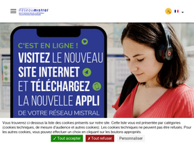 'reseaumistral.com' screenshot