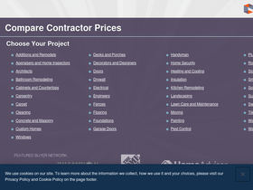 'contractorsmith.com' screenshot