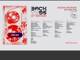 backto95.com homepage screenshot