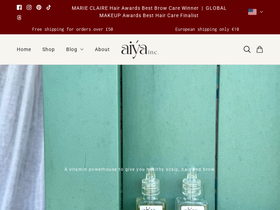 aiyainc.com homepage screenshot