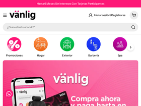 vanlig.mx homepage screenshot