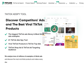 'pipiads.com' screenshot