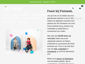 cycleweb.nl homepage screenshot