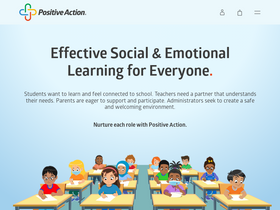 'positiveaction.net' screenshot