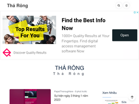 'tharong.com' screenshot