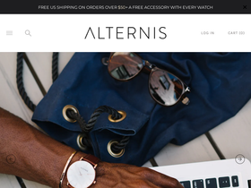 alterniswatches.com homepage screenshot