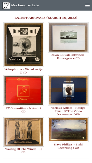 mechanoise-labs.com