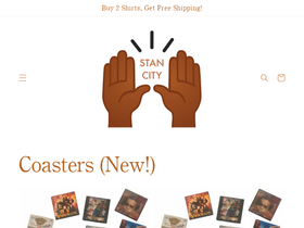 stancityclothing.com homepage screenshot