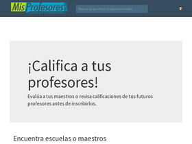 'uruguay.misprofesores.com' screenshot
