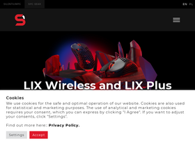 'spcgear.com' screenshot