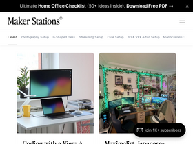 'makerstations.io' screenshot