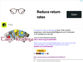 'askthecards.info' screenshot