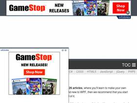 'wpf-tutorial.com' screenshot