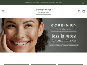 Corbin Rd website screenshot