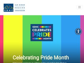 'sdhc.org' screenshot