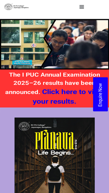 rvpucollege.edu.in