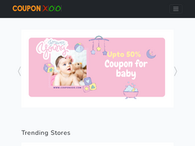 'couponxoo.com' screenshot