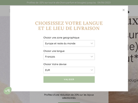 'lesnereides.com' screenshot