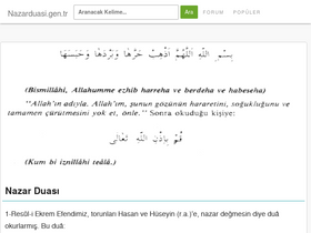 'nazarduasi.gen.tr' screenshot