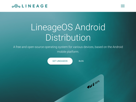 'lineageos.org' screenshot