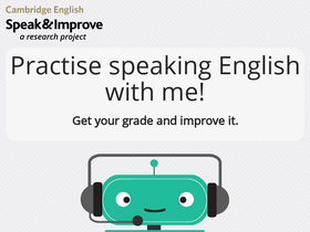 'speakandimprove.com' screenshot